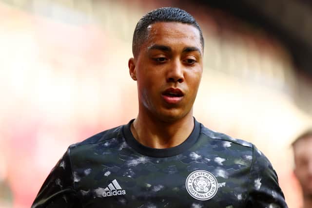 Could Youri Tielemans have played his last game for Leicester ? Credit: Getty.