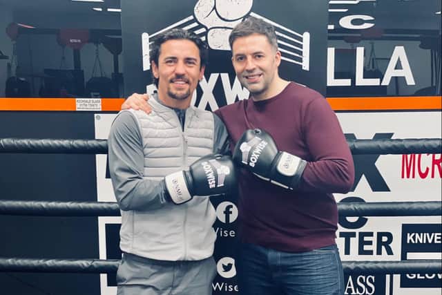 Anthony Crolla and Rick Ogden