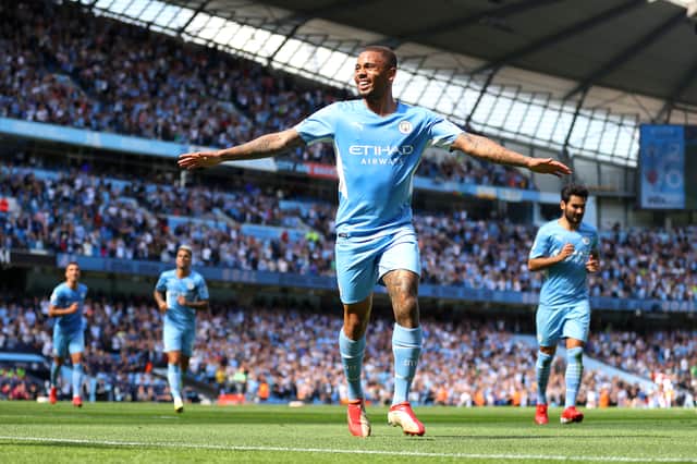 Jesus leaves the Etihad after five and half years as  Manchester City player. Credit: Getty.