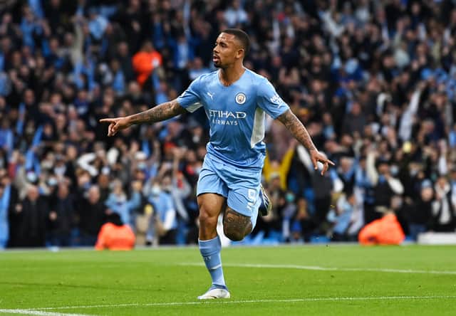Gabriel Jesus completed his transfer to Arsenal on Monday. Credit: Getty.