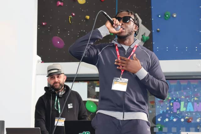 Young people at HideOut Youth Zone explored hip hop music in a six-week project