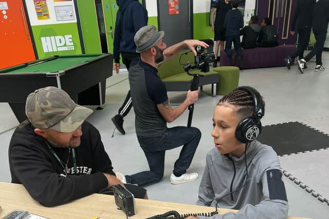The Manchester HipHop archive went to HideOut Youth Zone in Gorton for six weeks of events devoted to the music