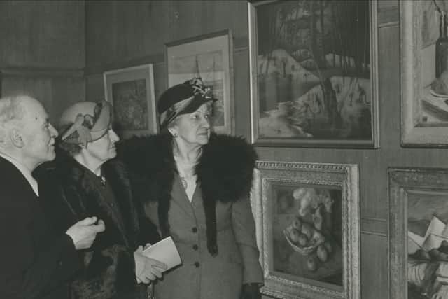 Florence Rutter in London in 1951