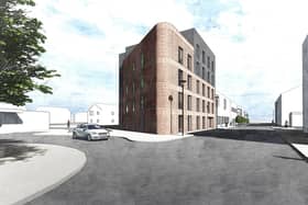 The design for the residential scheme in Stalybridge. Photo: aew architects