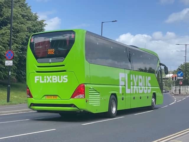 The overnight bus service will take between 14 and 15 and a half hours