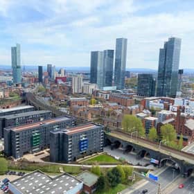 Manchester skyline Credit:  We Love MCR