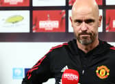 Erik ten Hag said he was pleased with Manchester United’s win over Liverpool. Credit: Getty.