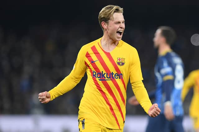 The latest on Manchester United’s pursuit of Frenkie de Jong. Credit: Getty.