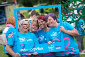 The Manchester Memory Walk takes place at Heaton Park to support the Alzheimer’s Society