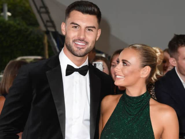 Millie Court and Liam Reardon. (Photo by Gareth Cattermole/Getty Images) 