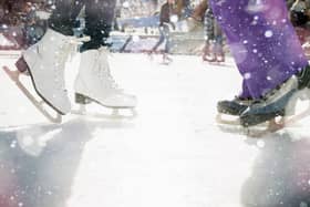 The ice rink at Cathedral Gardens in Manchester opens for the winter season this weekend.  Credit: Adobe 