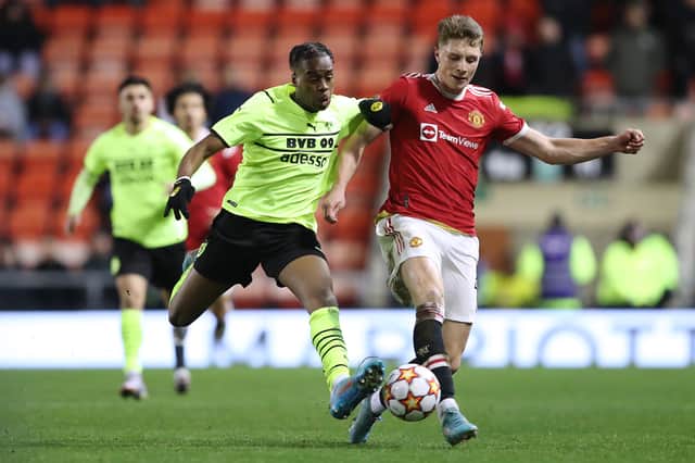 Fish has impressed for United’s youth ranks. Credit: Getty.