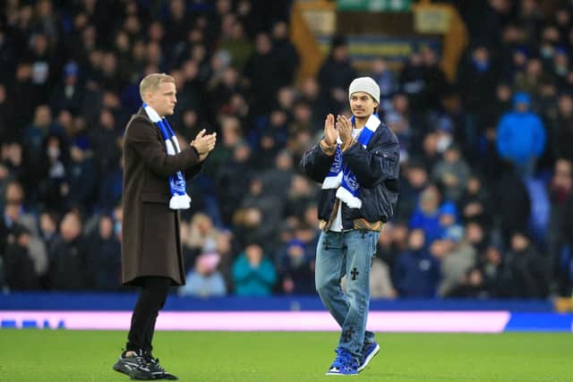 Van de Beek and Alli arrived at Everton in January. Credit: Getty.