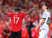 United romped to a 4-0 win