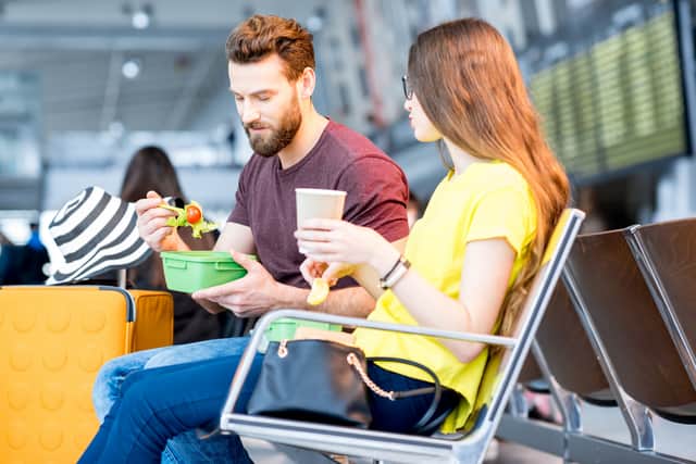 The opening times of all the food and drink establishments inside Manchester Airport.