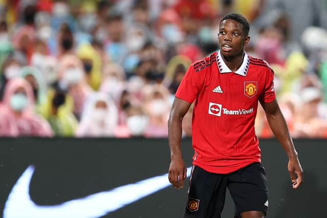 Malacia has featured several times for United during pre-season. Credit: Getty.