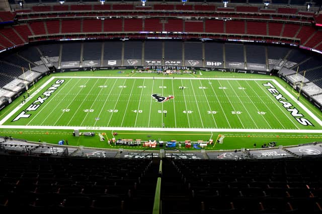 The NRG Stadium is used to American Football games rather than football/soccer matches. Credit: Getty. 