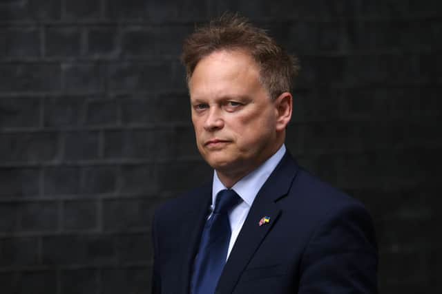Transport Secretary Grant Shapps arrives at 10 Downing Street  (Photo by Dan Kitwood/Getty Images)