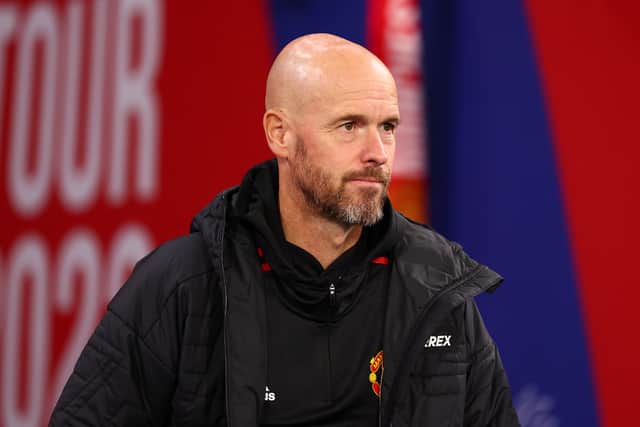 Ten Hag oversaw another victory on Wednesday. Credit: Getty.
