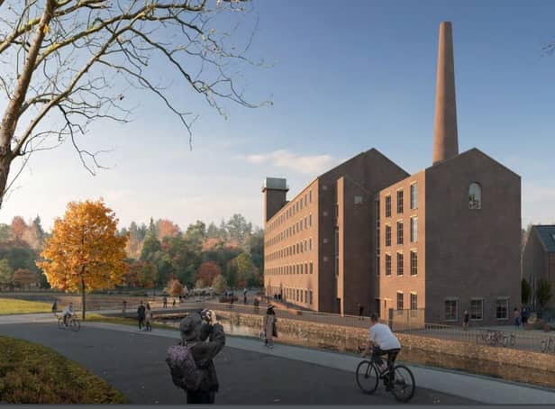 <p>Artist’s impression of plans to redevelop Crimble Mill, in Heywood.  Credit: Urban Green</p>