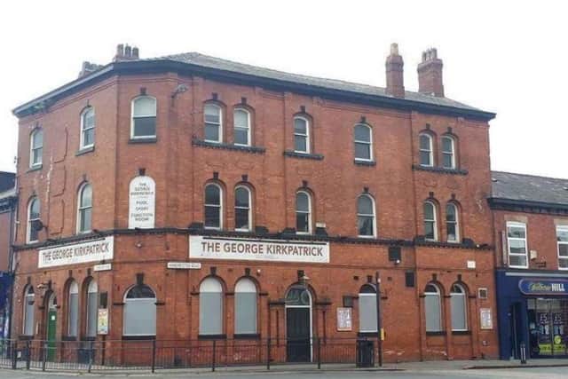 The former George Kirkpatrick pub in Tameside Credit: Studio Tashkeel Architecture.