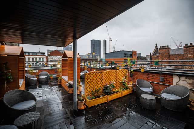 The Oldham Street homeless hub in Manchester Credit: Joel Goodman