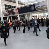 Rail travel is set to be seriously disrupted in Manchester at the weekend. 