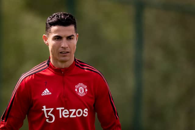 It is not believed Ronaldo trained with the group on Tuesday. Credit: Getty.