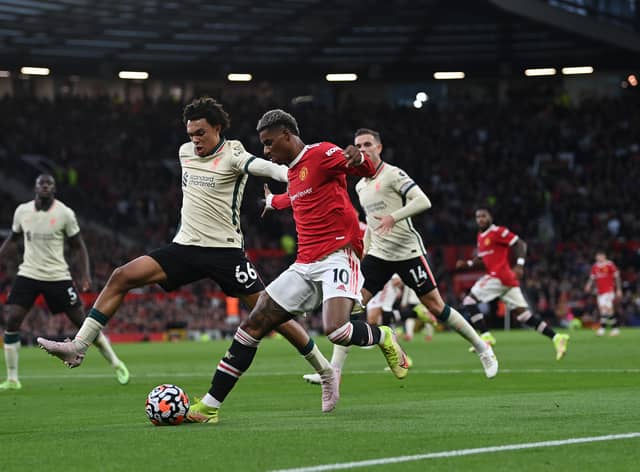 Manchester United vs Liverpool on 22 August 2022 will be shown on Sky Sports. Credit: Getty.