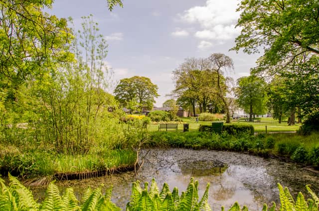 A sunny Heaton Park in Manchester