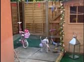 Emma Martin filmed this rat among her daughter’s toys at their home in Salford