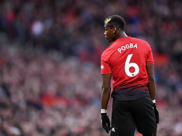Paul Pogba wore the No.6 at United between 2016 and 2022. Credit: Getty.