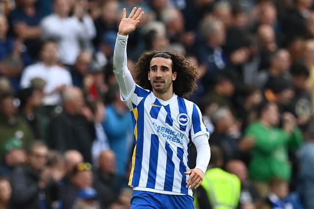 Brighton and City reportedly remain £10m apart in their valuation of the player. Credit: Getty.