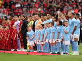 Liverpool beat Manchester City 3-1 in the 2022 Community Shield. Credit: Getty.