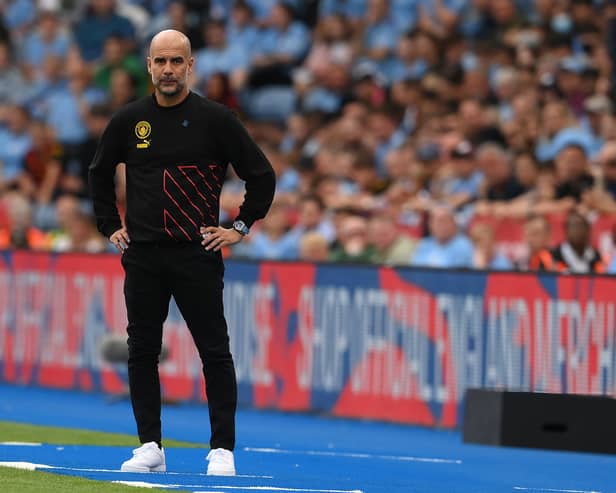 Pep Guardiola said Manchester City would not change their style due to Erling Haaland’s arrival. Credit: Getty.
