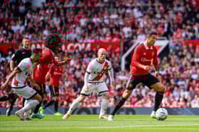 Cristiano Ronaldo played in Manchester United’s 1-1 draw with Rayo Vallecano.  Credit: Getty.