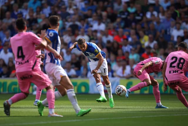 Brighton ended pre-season with a 5-1 win over Espanyol. Credit: Getty.