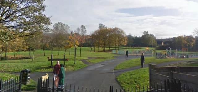 Flood water will be diverted to a basin formed at Old Station Park, Horwich Credit: via LDRS