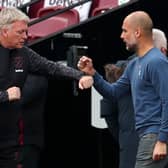 Moyes ad Guardiola feel Haaland will settle quickly in England. credit: Getty.