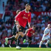 Man Utd’s Cristiano Ronaldo. 