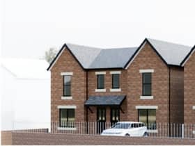 Former Cow and Calf Hotel homes scheme - School Brow houses. Credit: Architectural Solutions.