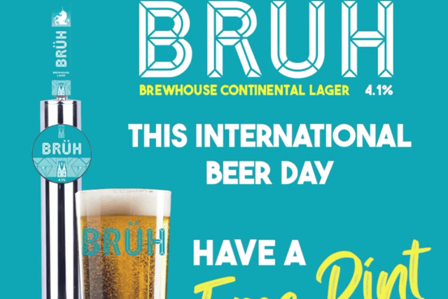 Brüh Beer will be free at 13 pubs in Greater Manchester this weekend (Photo: Brüh)