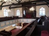 Inside Worsley Methodist Church Credit: : 8 Town Planning Ltd