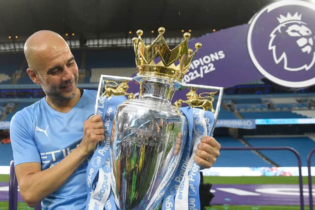 Guardiola has already completed six seasons with Manchester City. Credit: Getty.