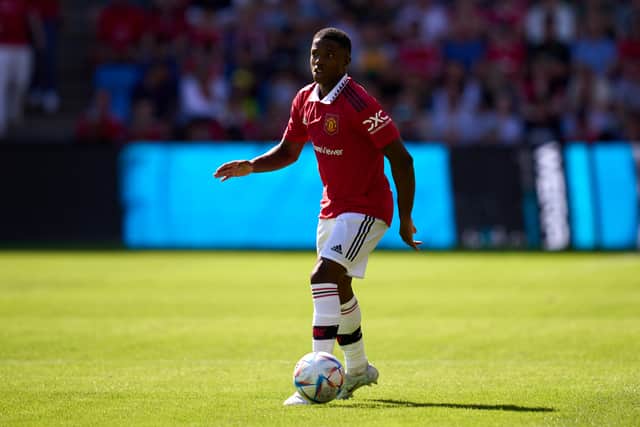 Tyrell Malacia was United’s first signing from the Eredivisie this summer. Credit: Getty. 