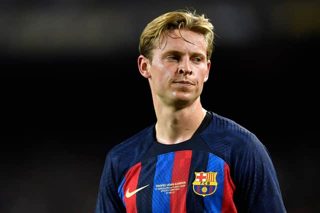 Frenkie de Jong’s future could still impact Bernardo Silva. Credit: Getty.
