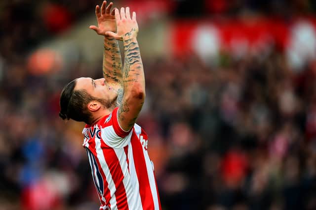 Arnautovic played 145 times for Stoke City. Credit: Getty.