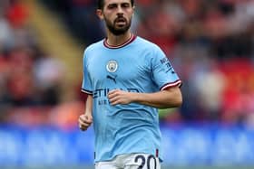Manchester City’s Bernardo Silva. 