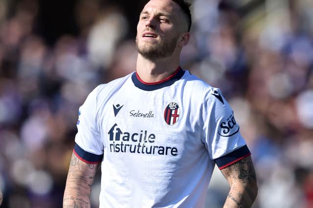 Arnautovic looks set to remain with Bologna. Credit: Getty.