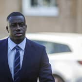 Benjamin Mendy arrives at Chester Crown Court Credit: Matthew Lofthouse SWNS
